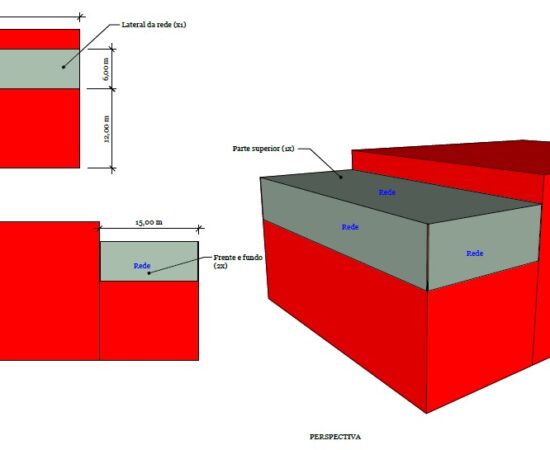 Croqui - área sobre equipamentos